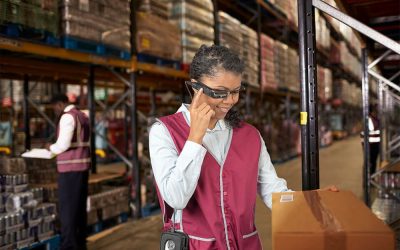 Como os smart glasses otimizam processos logísticos?
